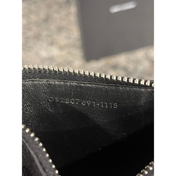 YSL Saint Laurent Wallet on Strap Black SPB-JB 347081 - Picture 5 of 10